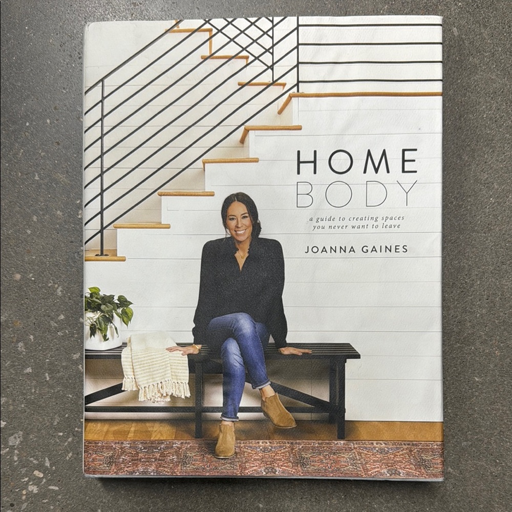 Joanna Gaines White and Black Coffee Table Book Accents